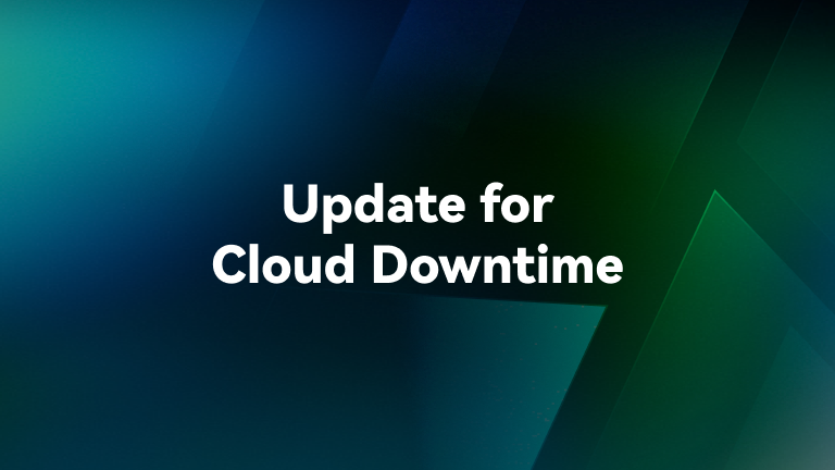 Update for Cloud Downtime